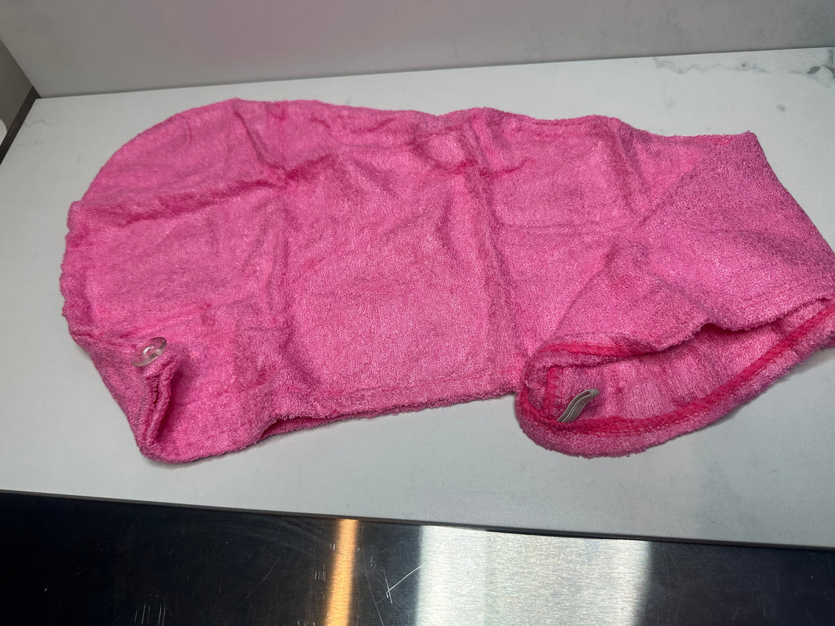 Bamboo Hair Towels with a twist