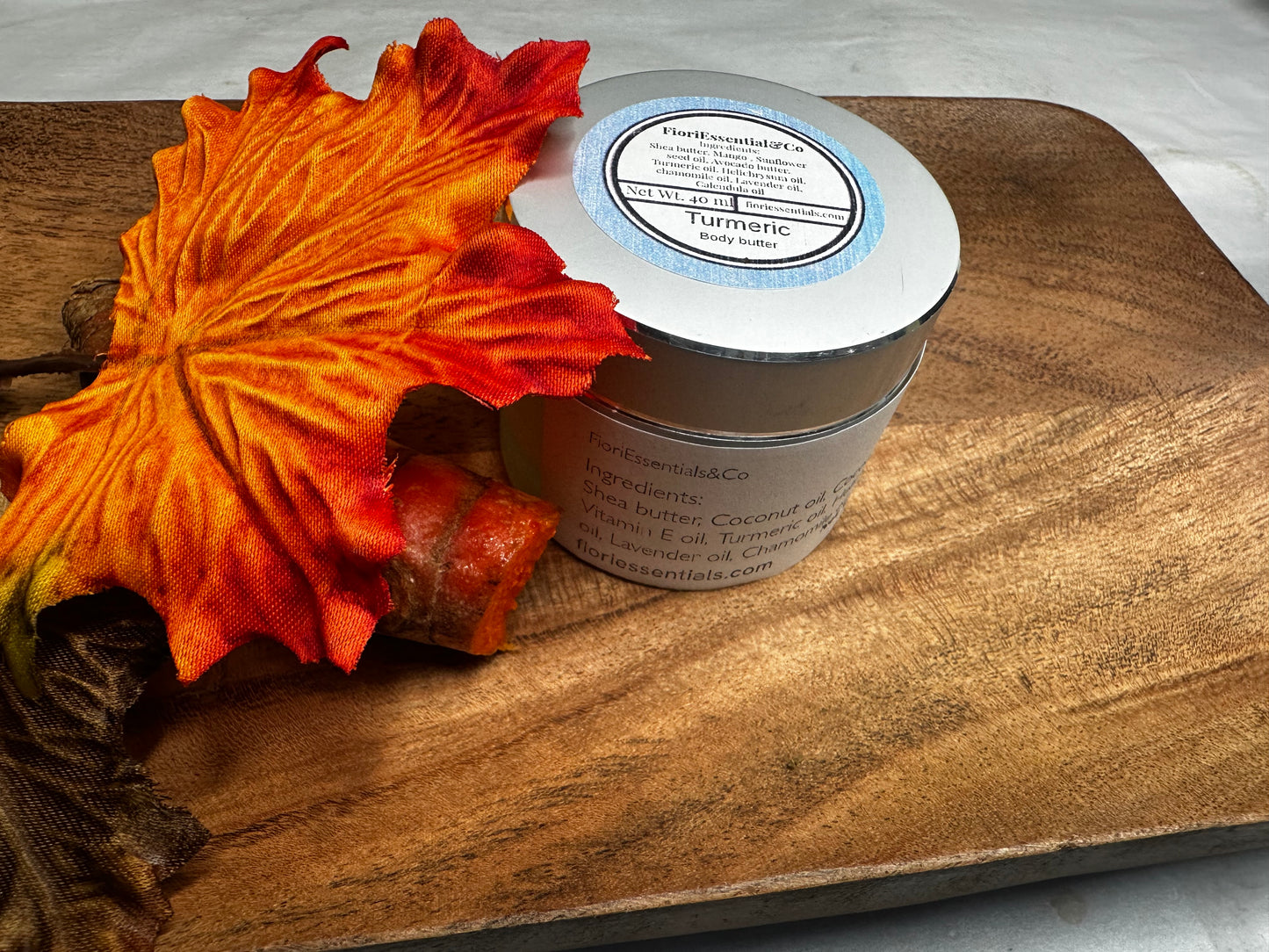 Golden Turmeric body butter| Natural Whipped Body Butter A Luxuriously Nourishing  Skin Treat