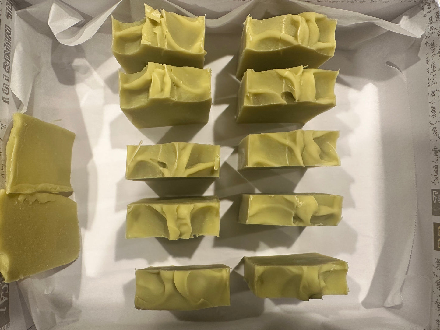 Cucumber cold press soap