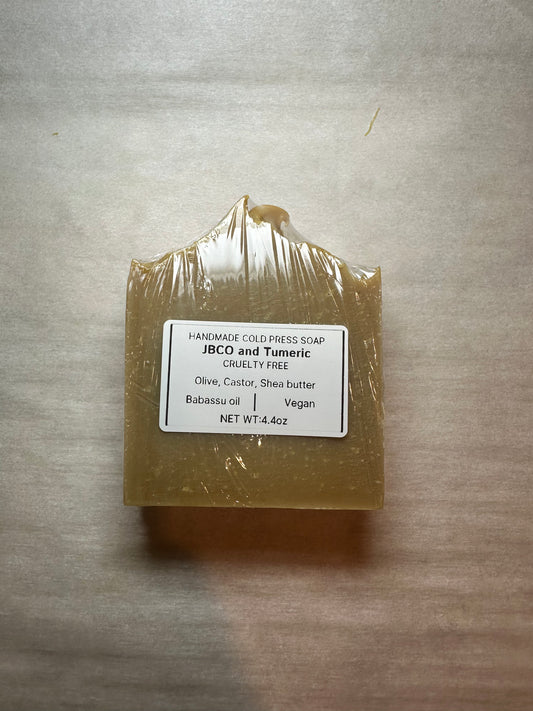 Tumeric and Jamaican Black Castor oil Cold Press Soap