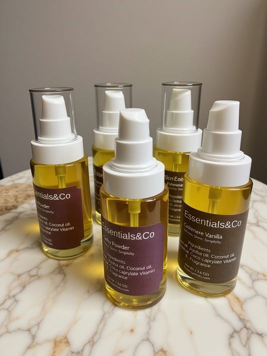Glowing Body oil