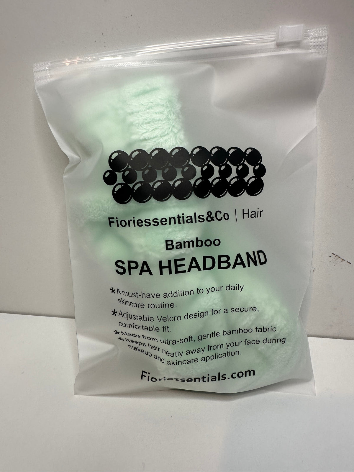 Plush Spa Headbands with bow
