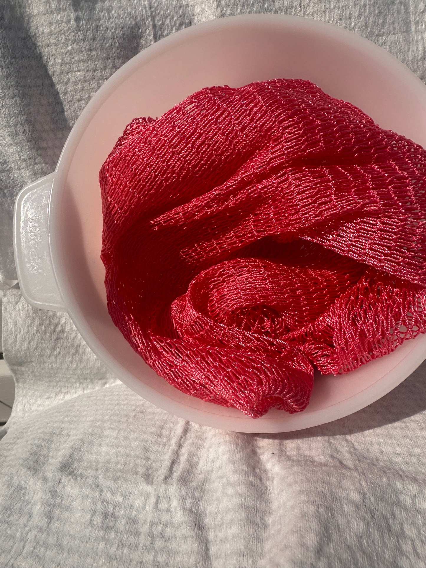 Ghana African net Sponge with Knots