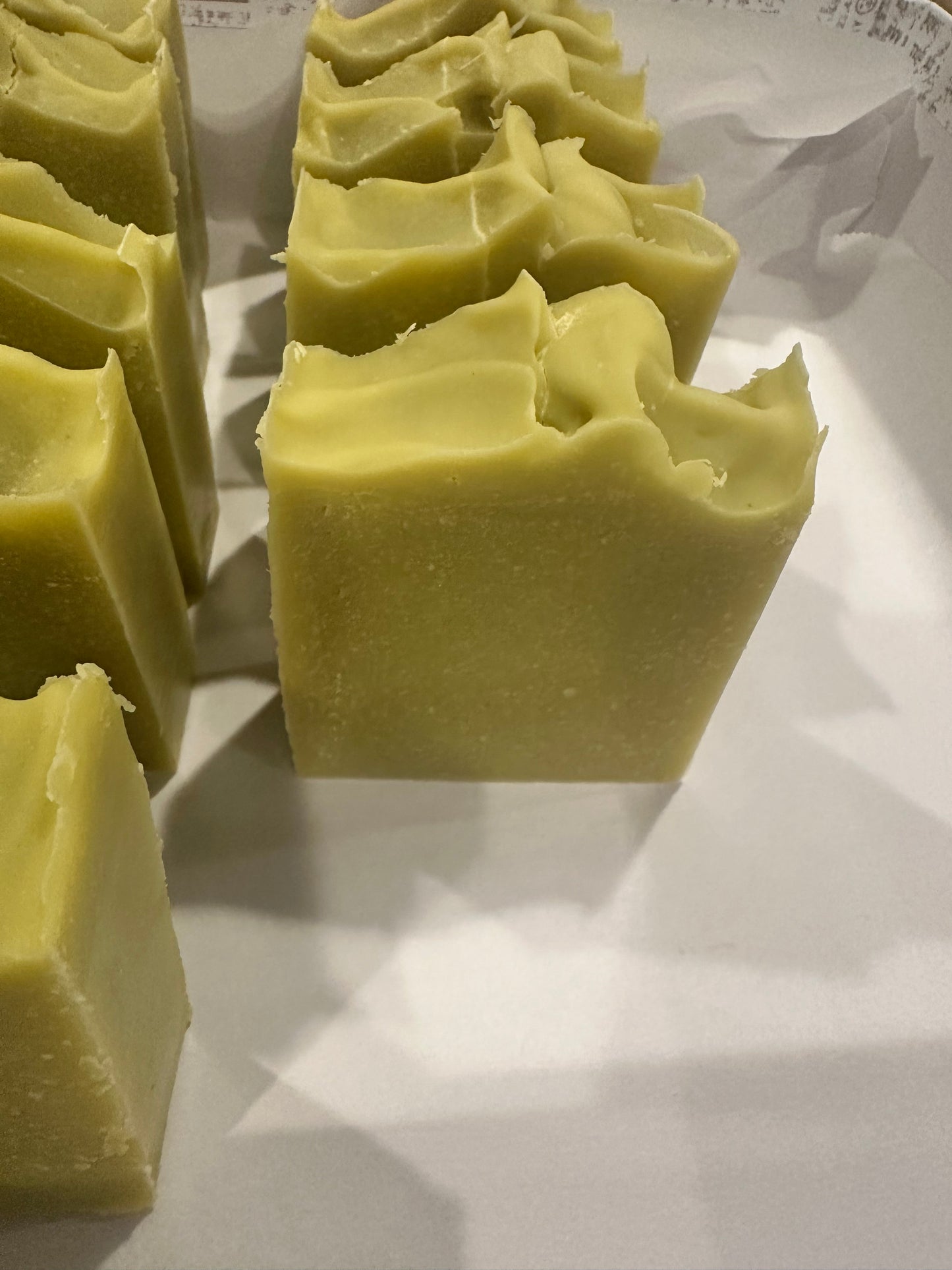 Cucumber cold press soap