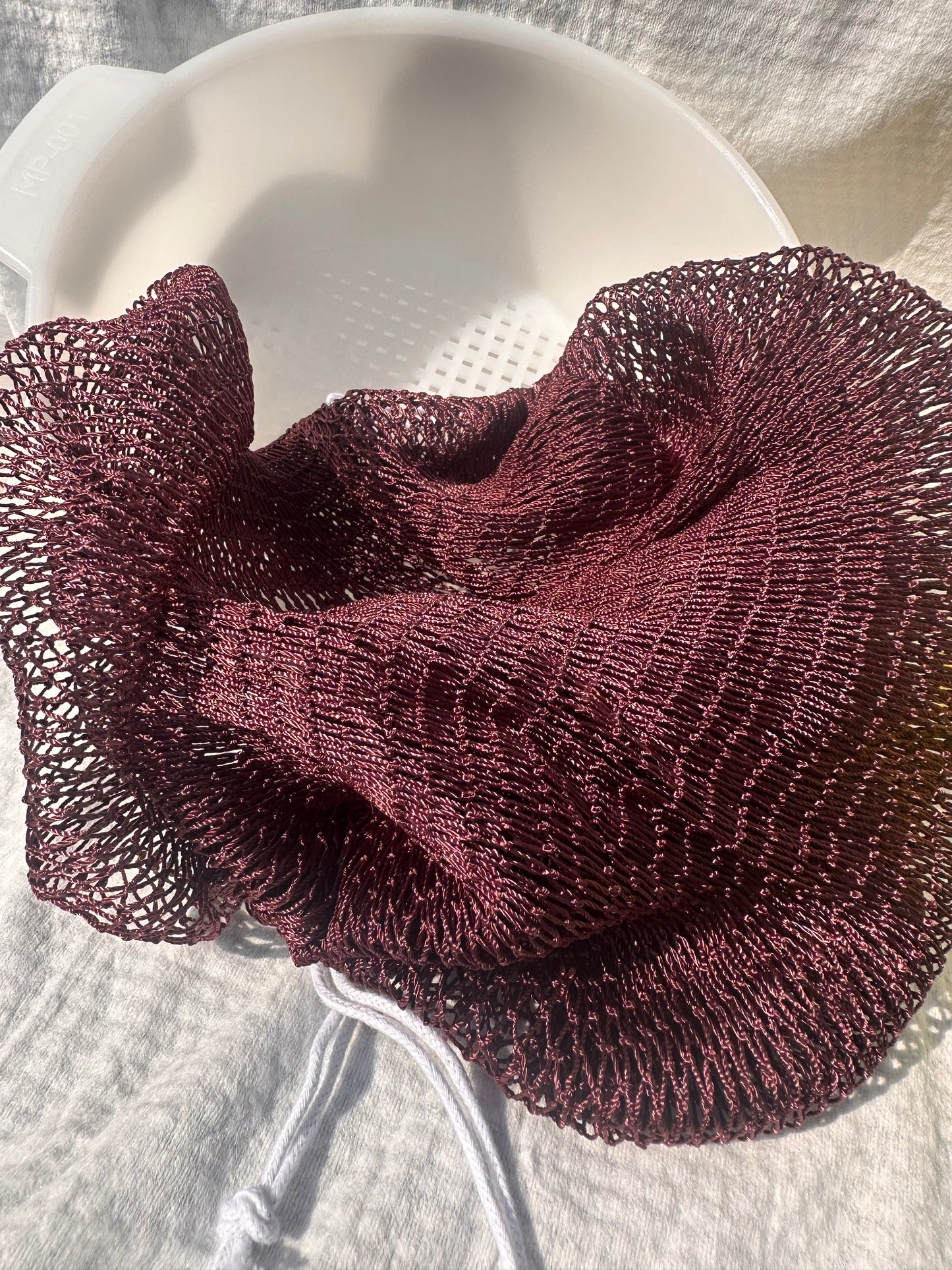 Ghana African net Sponge with Knots