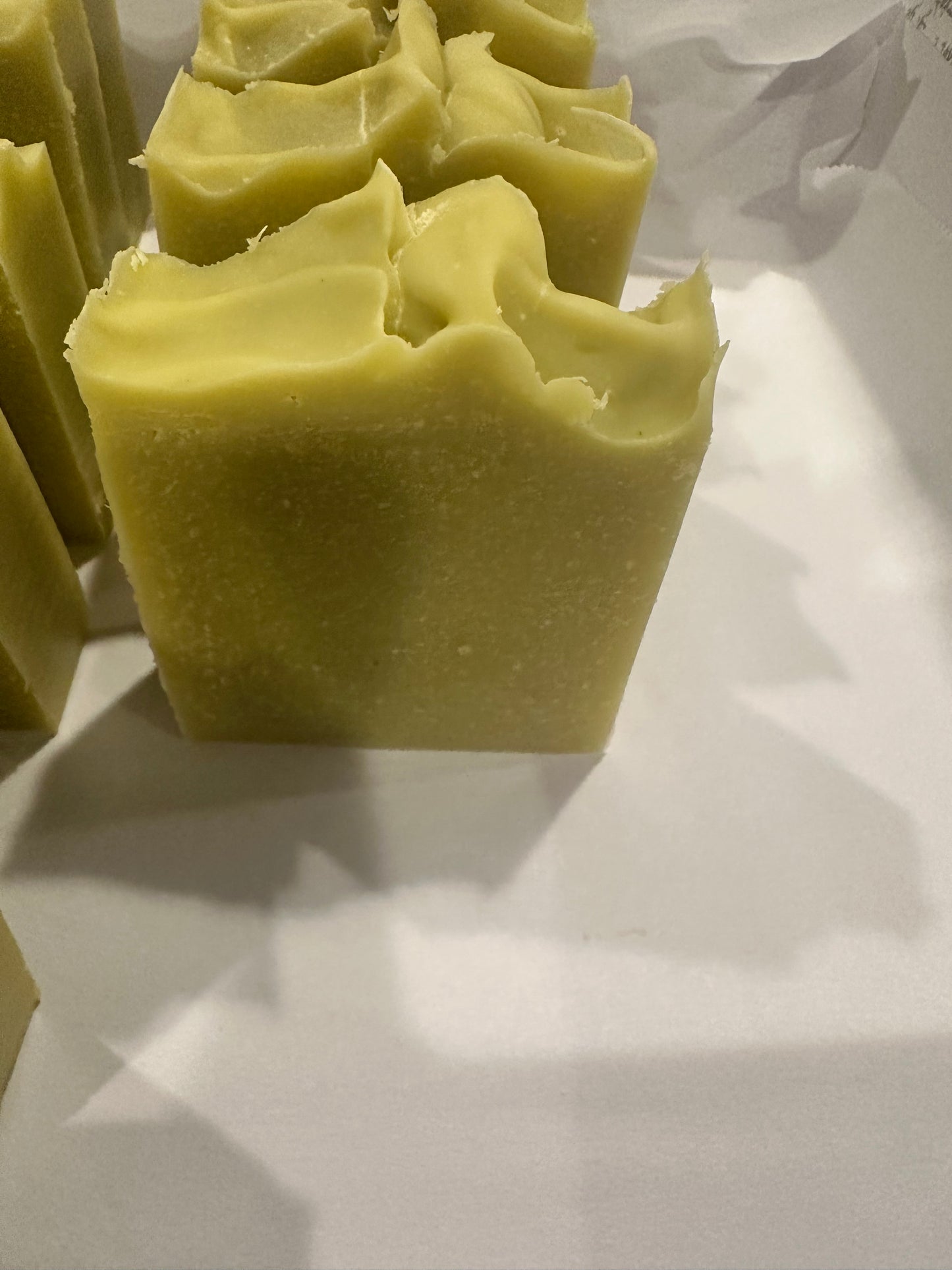 Cucumber cold press soap